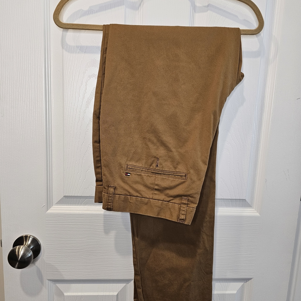 Tommy Hilfiger Tan Chinos for Men